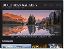 Tablet Screenshot of blueseas.ca